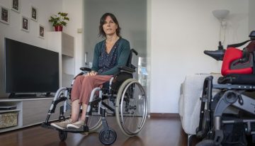 Más de 20 años con esclerosis múltiple: «Es un reto diario; nunca sabes si estarás bien»