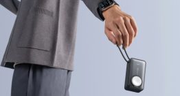 Esta curiosa batería portátil me parece una genialidad: incluye un módulo para el Apple Watch