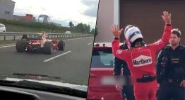 Han arrestado al piloto 'fantasma' que conducía por la autovía con un monoplaza: han hecho falta seis años, decenas de patrullas y un helicóptero