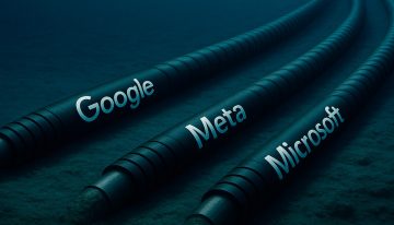 Los cables submarinos eran de las teleoperadoras, y ahora los están controlando las grandes tecnológicas