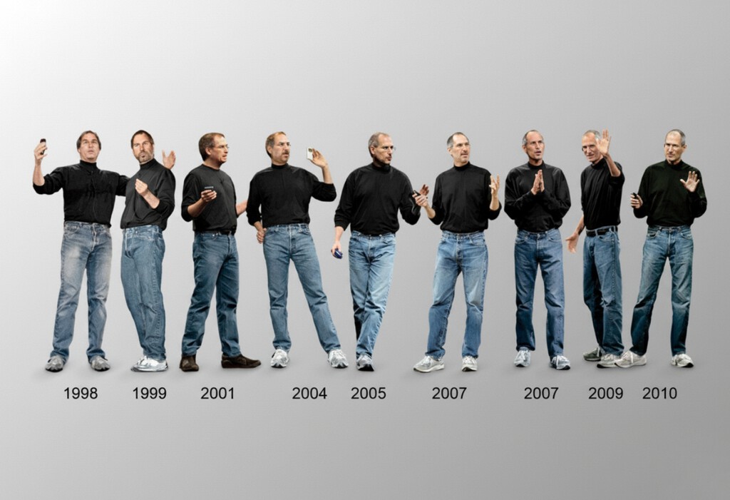 El mítico jersey negro de Steve Jobs se convirtió en su seña de identidad: la psicología explica el poder que transmite este color 