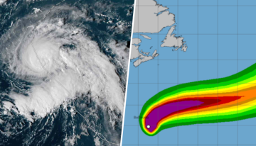 Tras revisar los 50 escenarios más probables, esto es lo que podemos esperar del huracán Gabrielle camino de Europa