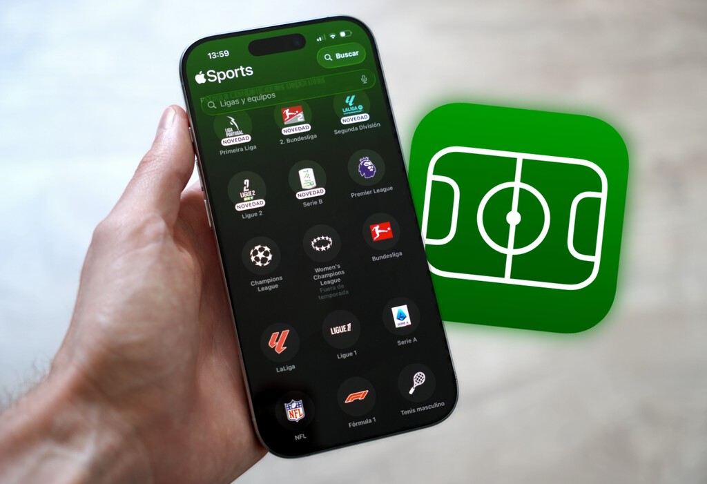 Apple Sports llega a España: se acabó la espera para tener una app de resultados simple, rápida y sin anuncios en tu iPhone 