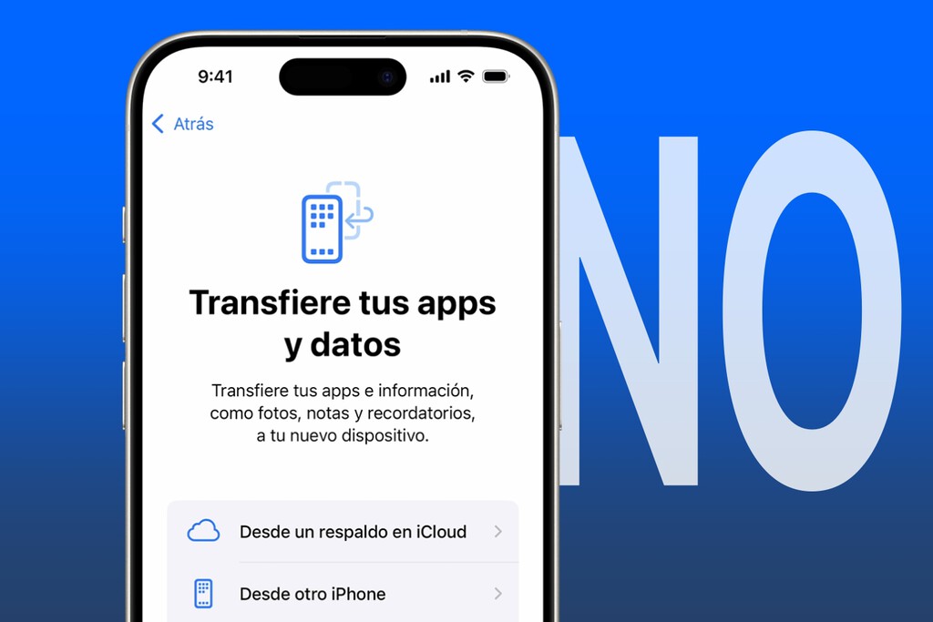 Mi mejor consejo al configurar un nuevo iPhone es no restaurar una copia de seguridad. La diferencia se nota (y mucho) 