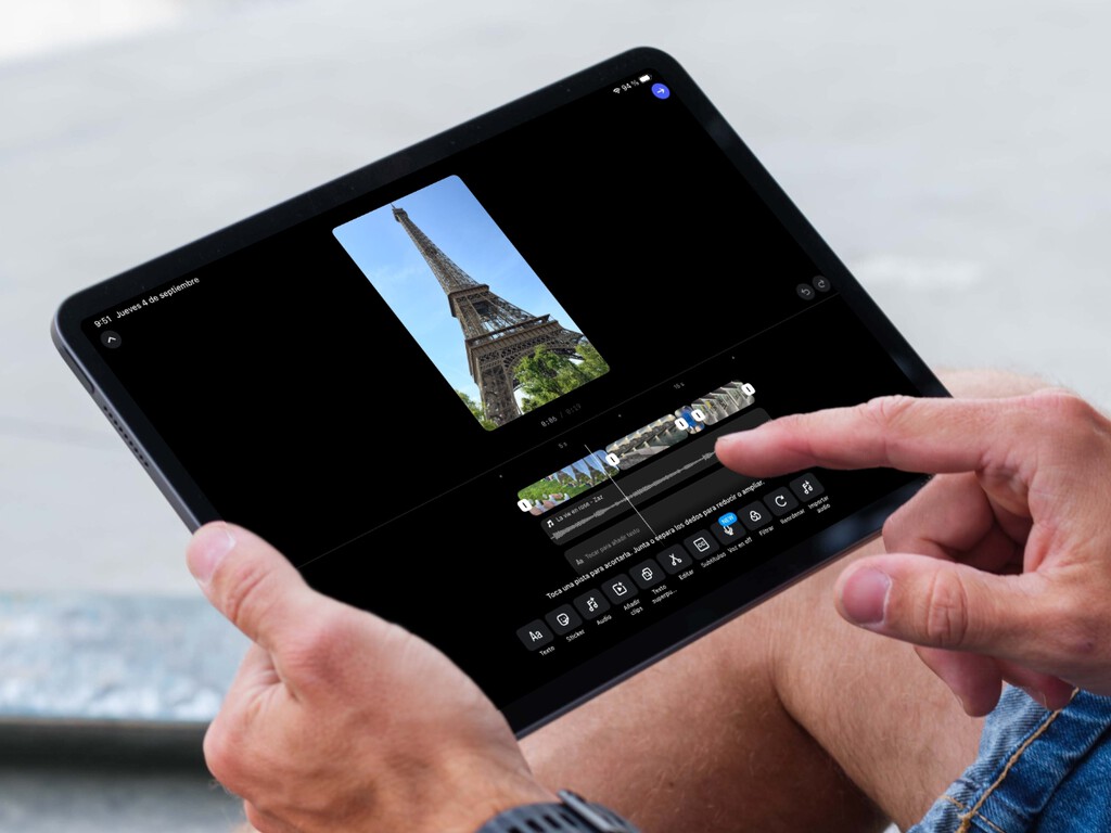 La verdadera joya de Instagram para iPad no es la app en sí, sino el editor de vídeo que trae. Es gratis, sin marcas de agua y completísimo