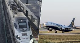 Solo hay un gran beneficiado en la salida de Ryanair de los aeropuertos regionales. Uno llamado «tren de alta velocidad»
