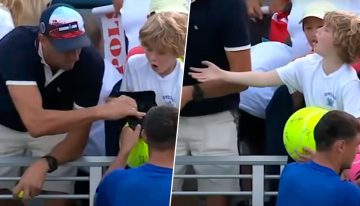 El hombre que le robó la gorra a un niño en el US Open ha conseguido algo más que una gorra: el odio de medio internet
