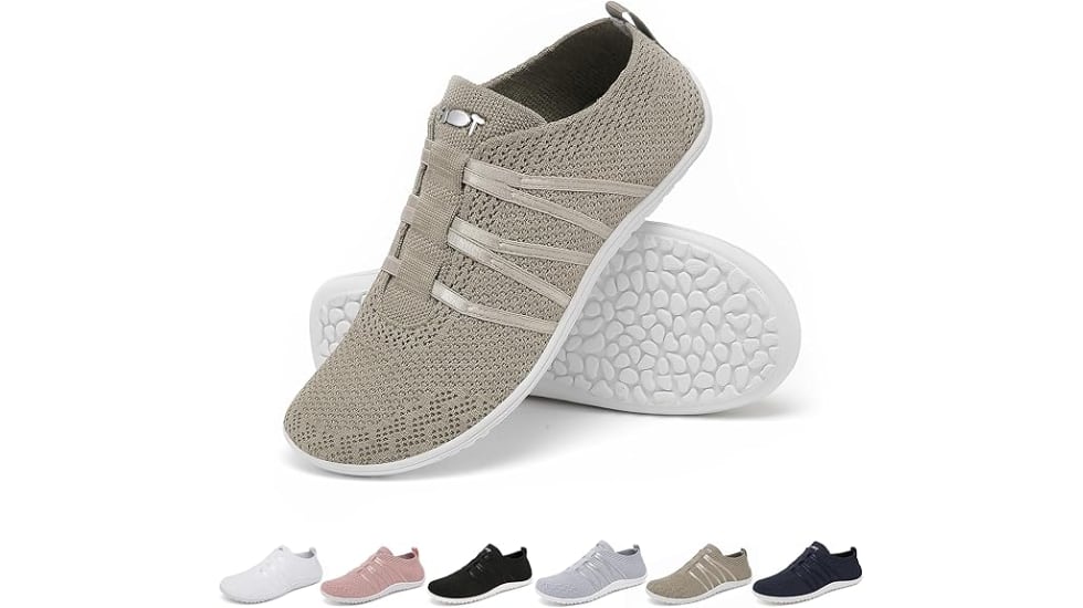 Estas zapatillas ‘barefoot’ están disponibles en diferentes colores.