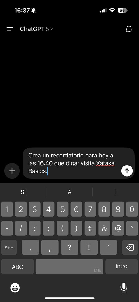 Recuerda ChatGPT