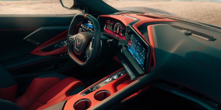 Interior del Corvette