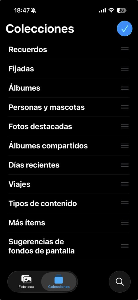 Reordenar