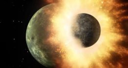 La Tierra era seca hasta que una colisión la convirtió en un planeta azul
