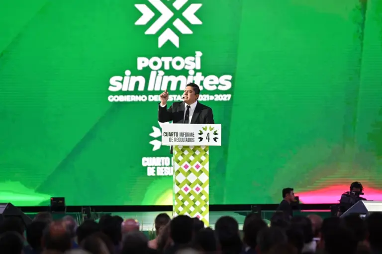 Ricardo Gallardo llama a consolidar sin límites a San Luis Potosí