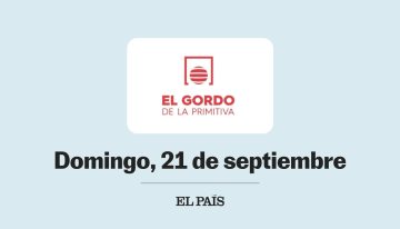 Gordo de La Primitiva: comprobar sorteo del domingo 21 septiembre