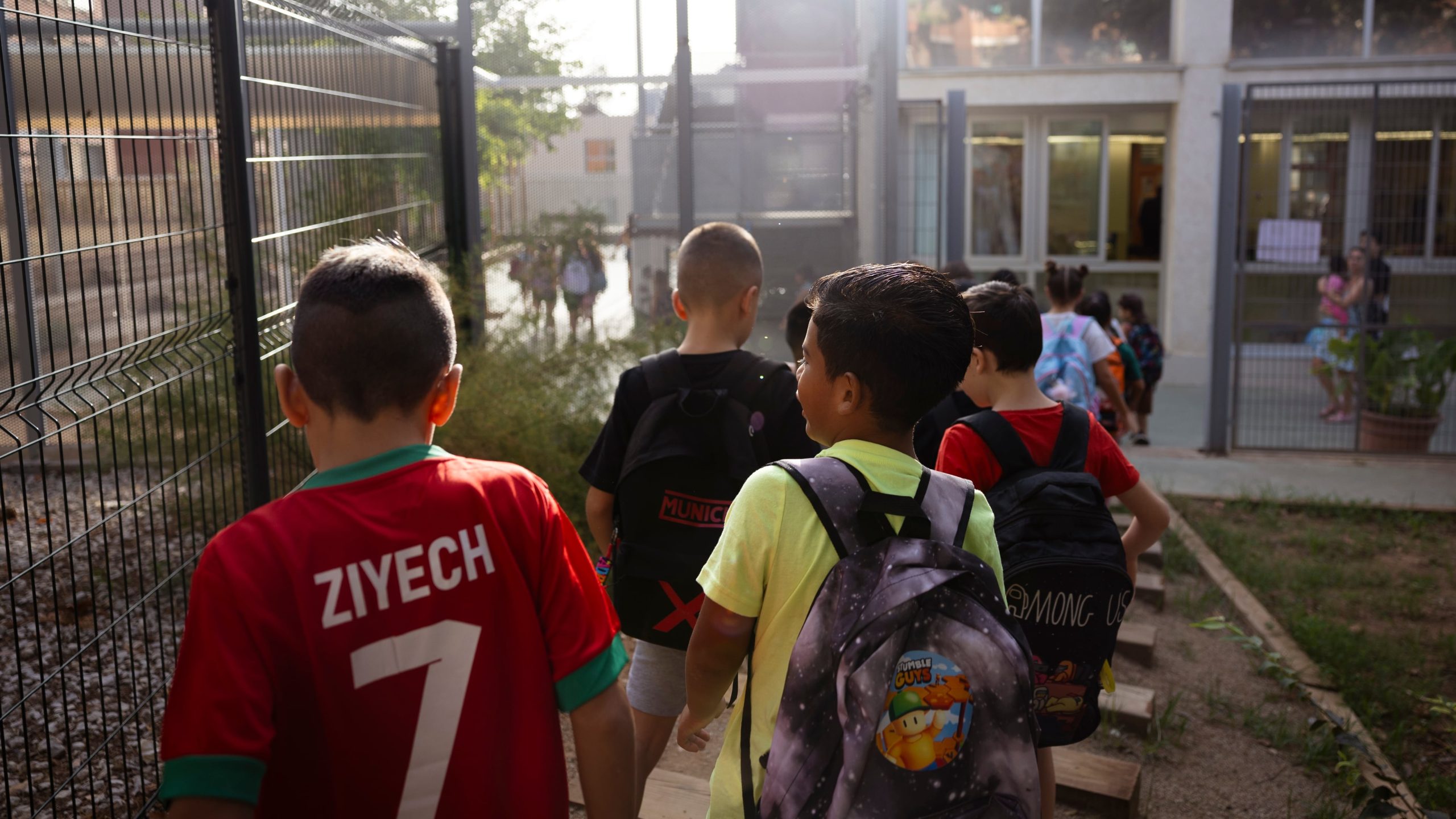 Un colegio público de Barcelona, en septiembre de 2023.