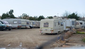 Hallado en una caravana en Ibiza el cadáver de un hombre posiblemente fallecido en julio
