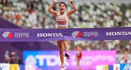 María Pérez resuelve el duelo con la mexicana Alegna González en el kilómetro 16 y logra el doblete en los 20 kilómetros marcha