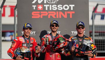Pecco Bagnaia despierta en la ‘sprint’ del GP de Japón y Marc Márquez allana el camino al título
