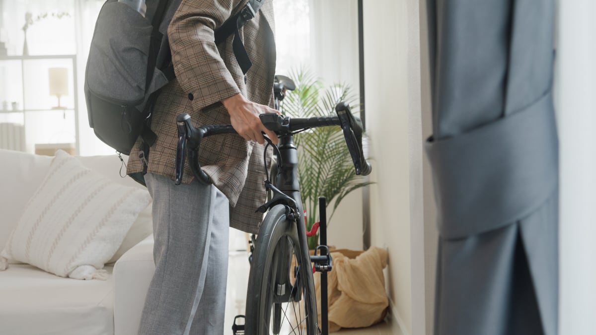 Te contamos diferentes opciones para almacenar la bici en tu casa sin perder espacio.