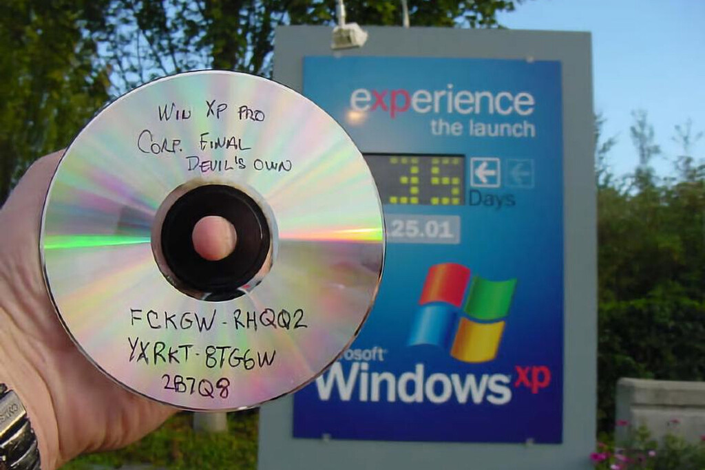 Millones de usuarios usaron la legendaria clave de Windows XP "FCKGW-RHQQ2-YXRKT-8TG6W-2B7Q8". Ahora conocemos su origen 