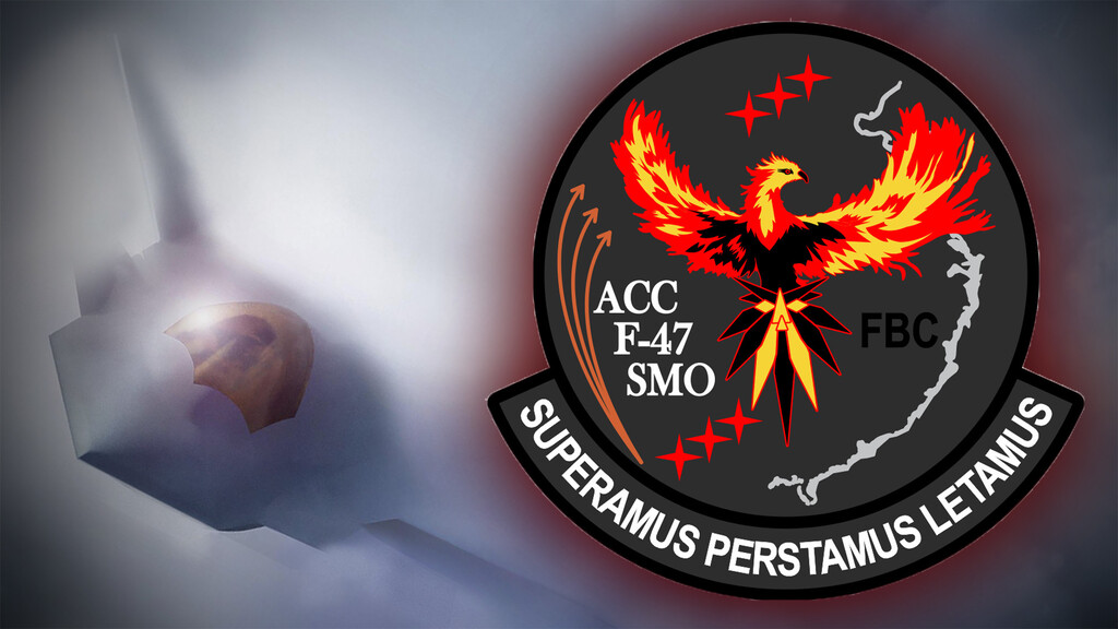 El F-47 no solo será el caza más avanzado de EEUU. La filtración de su insignia ha revelado qué país tiene como objetivo 