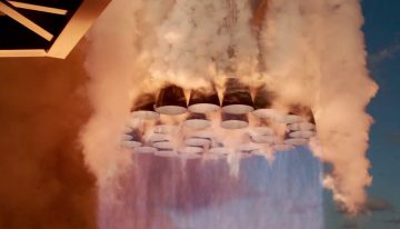 Un edificio de 24 plantas flotando en el cielo: SpaceX se ha despedido de Starship v2 con una maniobra inédita