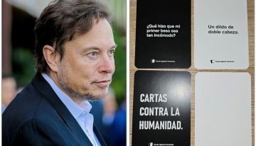 La absurda batalla legal que mantenían Elon Musk y el juego «Cartas contra la humanidad» ha acabado en final agridulce