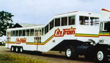 El autobús más largo del mundo se llama DAF Super CityTrain: más de 30 metros de largo y capacidad para 350 personas