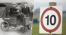 En 1896 un hombre decidió conducir a la temeraria velocidad de 13 km/h. Y recibió la primera multa de la historia