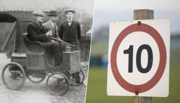En 1896 un hombre decidió conducir a la temeraria velocidad de 13 km/h. Y recibió la primera multa de la historia