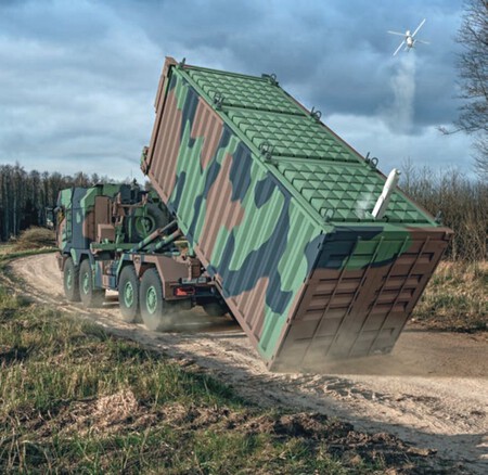 Full Rheinmetall Loitering Container Render