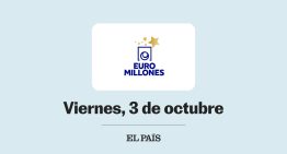 Euromillones: comprobar sorteo del viernes 3 de octubre