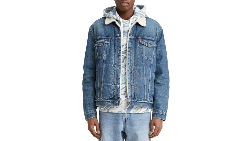 Chaqueta vaquera con borreguito Levi's.