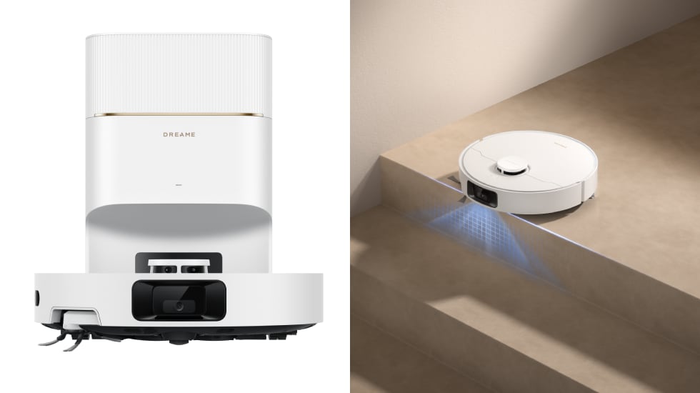 Robot aspirador Dreame D20 Pro Plus con potente succión.