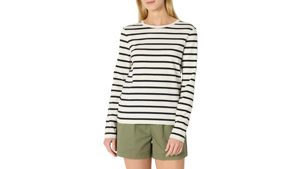 Camiseta de manga larga para mujer.