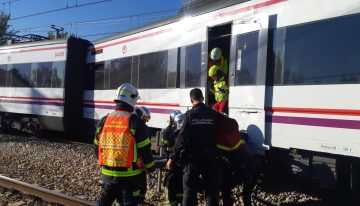 Retrasos y “prolongadas detenciones” en la red de Cercanías de Madrid por el descarrilamiento del tren en San Fernando de Henares