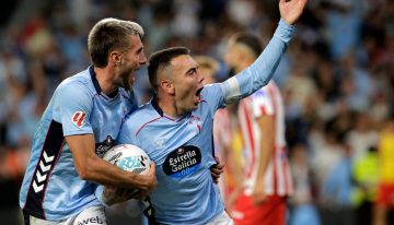 Un histórico Iago Aspas empata y enfría al Atlético