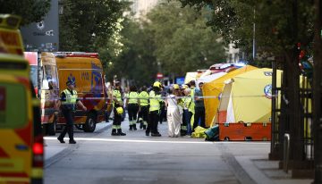 Al menos tres heridos y cuatro desaparecidos en el derrumbe de un edificio en obras en el centro de Madrid: “Noté un temblor terrible”