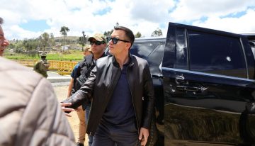 Atacado el convoy de Daniel Noboa en plena oleada de movilizaciones en Ecuador