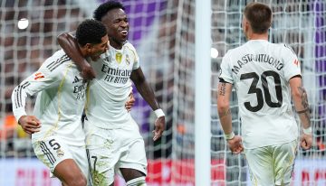 Vinicius se afina con goles
