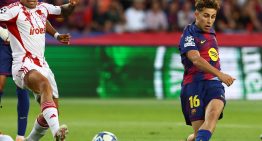 Barcelona – Olympiacos en directo | Fermín firma el quinto y el Barça se da un festín contra diez