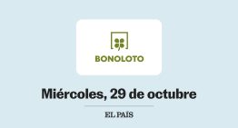 Bonoloto: comprobar sorteo del miércoles 29 de octubre