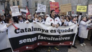 Los médicos catalanes harán huelga este viernes contra el Estatuto Marco