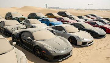 Dubái tiene un serio problema con sus millonarios: hay aparcamientos llenos de superdeportivos de lujo abandonados