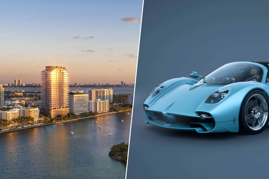 El Pagani Utopia Roadster es tan exclusivo, que viene con un ático de 28 millones de euros en Miami "gratis" 
