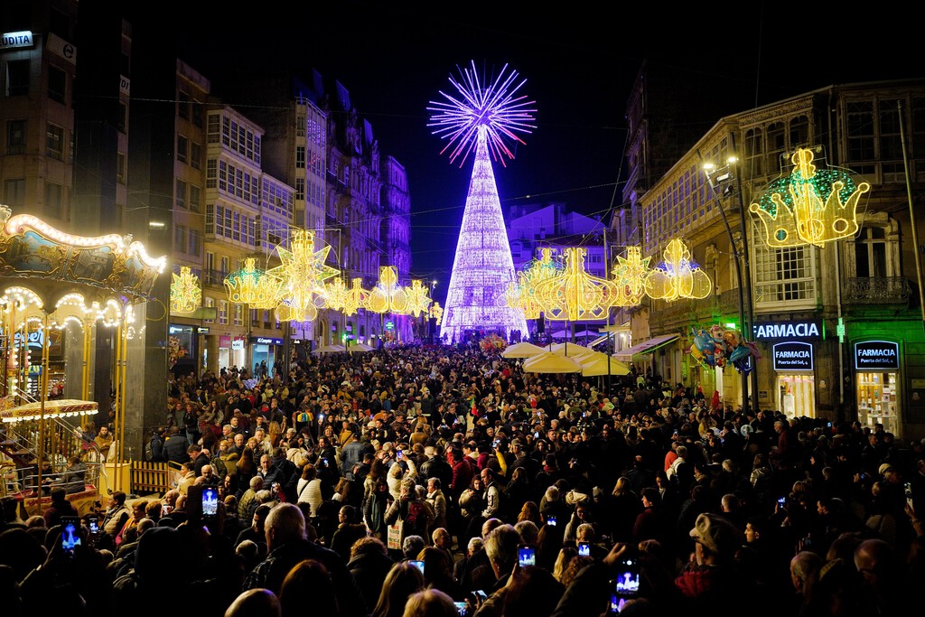 Vigo ha demostrado que la Navidad puede ser un negocio millonario. Así que el norte de Portugal ha decidido tomar nota
