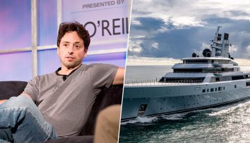 El cofundador de Google ha traído a Málaga uno de los yates más caros del planeta: 142 metros de lujo y tecnología