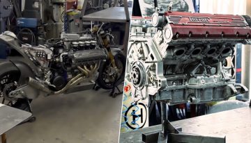 «Pongamos un V8 de Ferrari a una moto», dijo nadie nunca. Hasta que alguien metió un V8 de Ferrari en una moto
