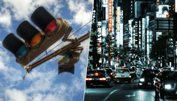 Japón es el único país del mundo donde la luz verde de los semáforos es azul. Y el motivo se llama «aoshingō»