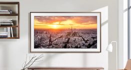 Parece un cuadro, pero es una tele de Samsung con pantalla de 65 pulgadas y tiene uno de sus mejores precios hasta la fecha